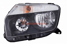 Блок-фара RENAULT DUSTER Bosch левая (черн.4х4)
