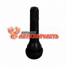 Стойка колесная (вентиль резиновый) h=48.5мм для отверстий 11.5мм для бескамерных колес