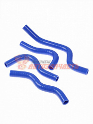 Комплект патрубков печки ГАЗ-3302 дв.ЗМЗ-406 (4шт) силиконовые A-RUS