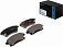 Тормозные колодки дисковые передние Opel Astra J 10-, Zafira 11-; Chevrolet Cruze 09- LECAR