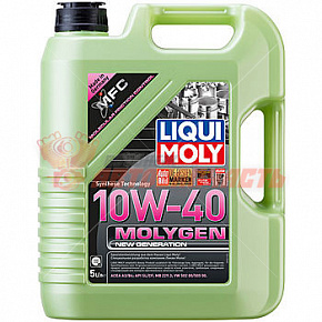 Масло моторное LiquiMoly Molygen New Generation 10w40 5л НС-синтетическое (SL/CF;A3/B4)
