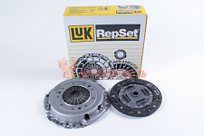 Комплект дисков сцепления 2180 Lada Vesta (15-), Xray 1.6 (КПП Renault JH3) LUK (без выжим/гидравл)