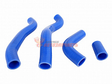 Комплект патрубков радиатора 21082 силикон (4шт) A-RUS