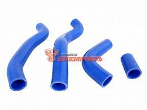 Комплект патрубков радиатора 21082 силикон (4шт) A-RUS