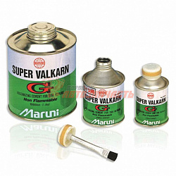 Клей для холодной вулканизации Super Valkarn G1000cc зеленый MARUNI (1,4кг)