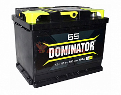 Аккумуляторная батарея  65Ah обратный (630А) Dominator (246x175x190) 6СТ-65VLR