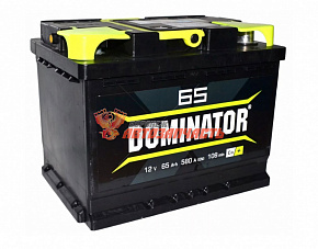 Аккумуляторная батарея  65Ah обратный (630А) Dominator (246x175x190) 6СТ-65VLR