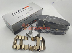 Тормозные колодки ГАЗ-3302 задние дисковые CAMPAR