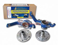 Ступичный узел 2123 с АБС усиленный (24 шлица) с ВНЕШНИМ КРЕМПЛЕНИЕМ ДИСКА (без диска)