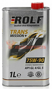 Масло трансмиссионное 75w90 GL-4 1л Rolf полусинтетика