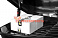 Бокс автомобильный Магнум 420 (белый, тиснение "карбон") (1990*740*420) Быстросъём