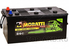 Аккумуляторная батарея 225Ah обратный (1350А) Moratti  (518x274x242)