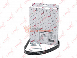 Ремень генератора 2190 (6PK823) LYNX (без натяжного ролика) эластичный