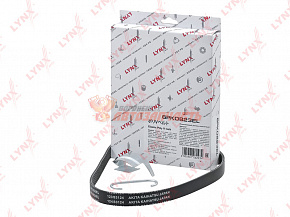 Ремень генератора 2190 (6PK823) LYNX (без натяжного ролика) эластичный