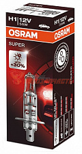 Лампа галогенная H1 12V 55W OSRAM SUPER P14,5s 