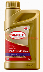 Масло моторное Sintec Platinum 5w30 GF-6A   1л Platinum 7000 /new упаковка/