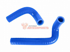 Комплект патрубков печки 21073 силикон (2шт) A-RUS