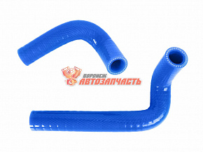 Комплект патрубков печки 21073 силикон (2шт) A-RUS