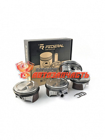 Поршни 21116 (82,0) E (+пальцы,кольца) углубленный Federal Mogul 