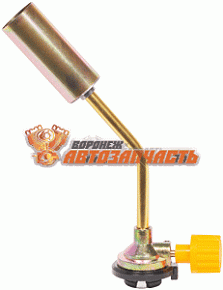Горелка газовая под цанговый баллон, ручной поджиг D-25 мм АвтоDело