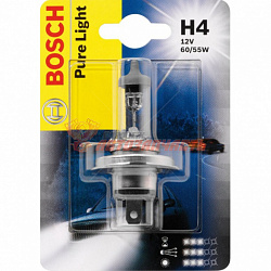 Лампа галогенная H4 12V 60/55W BOSCH STANDARD SB 