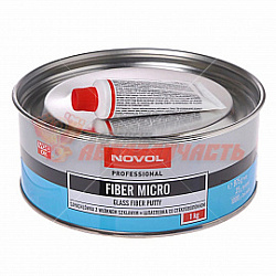 Шпатлевка со стекловолокном FIBER MICRO NOVOL(1,0кг)