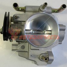 Патрубок дроссельный 2108-2115 (без датчиков, мех, Диам 56 )