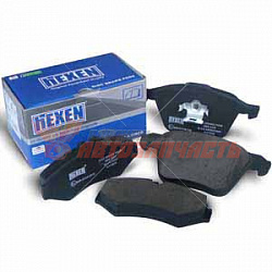 Тормозные колодки дисковые передние Ford Transit FWD (06-) Hexen