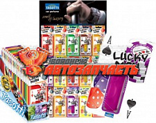 Ароматизатор TASOTTI  LUCKY MAN (на листе 15 шт.) 4.5 мл