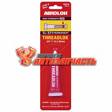 Герметик-фиксатор резьбы ABRO красный (неудаляемый)  6 мл/снят с пр-ва/