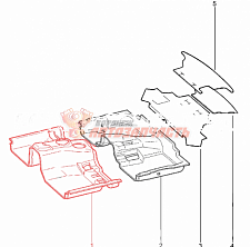 2123 Travel Палас ковер салона  передний