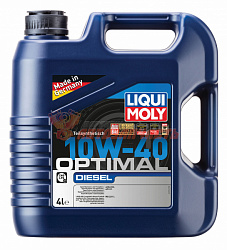 Масло моторное Liqui Moly Optimal Diesel 10w40 4л НС- (CF;B3)