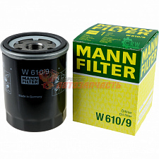 Фильтр масляный MANN W 610/9 Toyota Avensis/Camry/Corolla/RAV4 2.0-2.4
