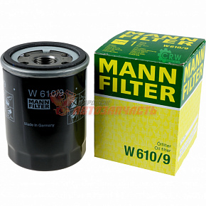 Фильтр масляный MANN W 610/9 Toyota Avensis/Camry/Corolla/RAV4 2.0-2.4