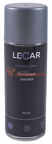 Смазка литиевая LECAR 520 мл. (аэрозоль)