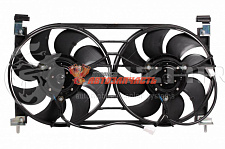 Электровентилятор 21214 с кожухом кроншт. и опорами (сдвоенный  (тип Валее)) Лузар