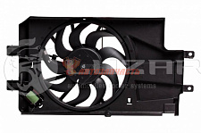 Электровентилятор 2190 Granta (15-). Kalina II (15-) (с кожухом и резистором) A/C+ (тип KDAC)