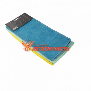 Салфетка из микрофибры 30х30 см (набор из 3 шт.) LECAR