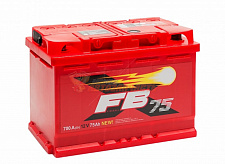 Аккумуляторная батарея  75Ah обратный (750А) FB (276х175х190) 6СТ-75VLR