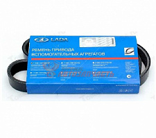 Ремень генератора 2190 (6PK823) АвтоВАЗ (без натяжного ролика)