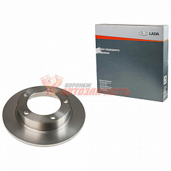 Диск переднего тормоза 2121 ВАЗ (в упак. lada)