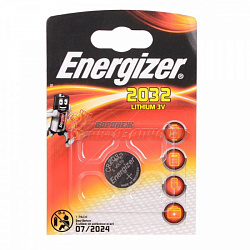 Батарейка CR 2032 Energizer "таблетка" 3v литиевая 1 шт