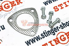 Прокладка треугольная  Ø51 мм с метизами Stinger