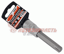 Головка со вставкой TORX Т60 1/2" L=100 мм АвтоDело Professional 