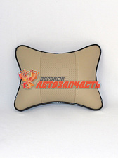 Подушка для подголовника бежевая Snoogy