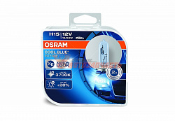 Лампа галогенная H15 OSRAM 12v 15/55w COOL BLUE INTENSE PGJ23t-1