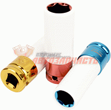 Головка ударная колесная 1/2" 17мм (L= 85мм с пласт. защитой) АвтоDело