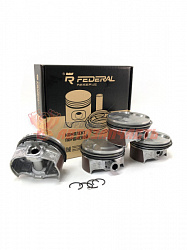 Поршня 21179 (Vesta 1.8) углубленные (+палец, кольца) 82,0 D  Federal Mogul