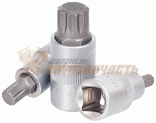 Головка со вставкой SPLINE M 9 (1/2 ,L= 55mm) АвтоDело