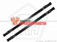 Багажник УНИВЕРСАЛЬНЫЙ на рейлинги СТАЛЬ 110 см в сборе Мамонт
